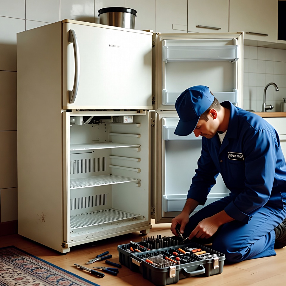 Refrigerator repair service